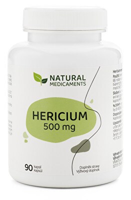 Natural Medicaments - Hericium 500 mg 90 kapslí