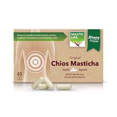 Mastic Life - Chios Masticha Strong&Pure 40 kapslí