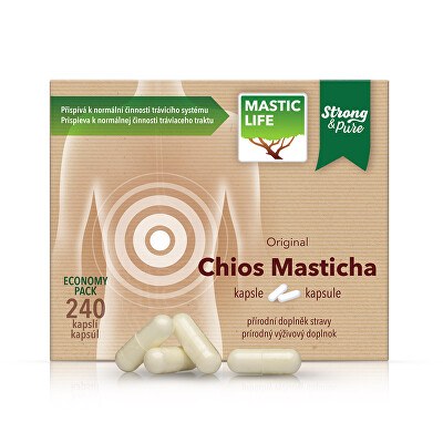 Mastic Life - Chios Masticha Strong&Pure 240 kapslí