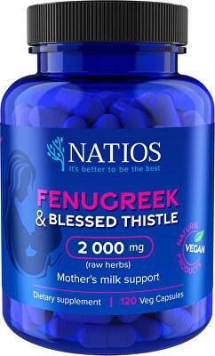Natios - Pískavice & Benedikt 2000 mg 120 veganských kapslí