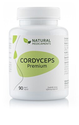 Natural Medicaments - Cordyceps Premium 90 kapslí