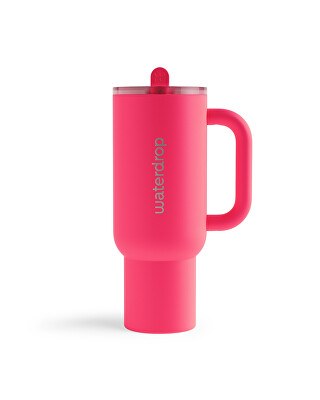 Waterdrop - Termohrnek Explorer 1,1 l -  Neonová Růžová